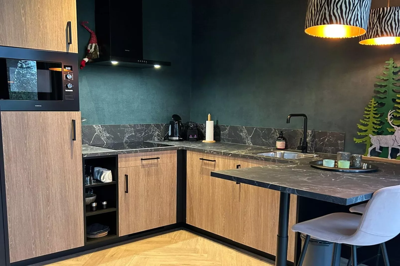 Wellnesslodge Merel 2p-Küche