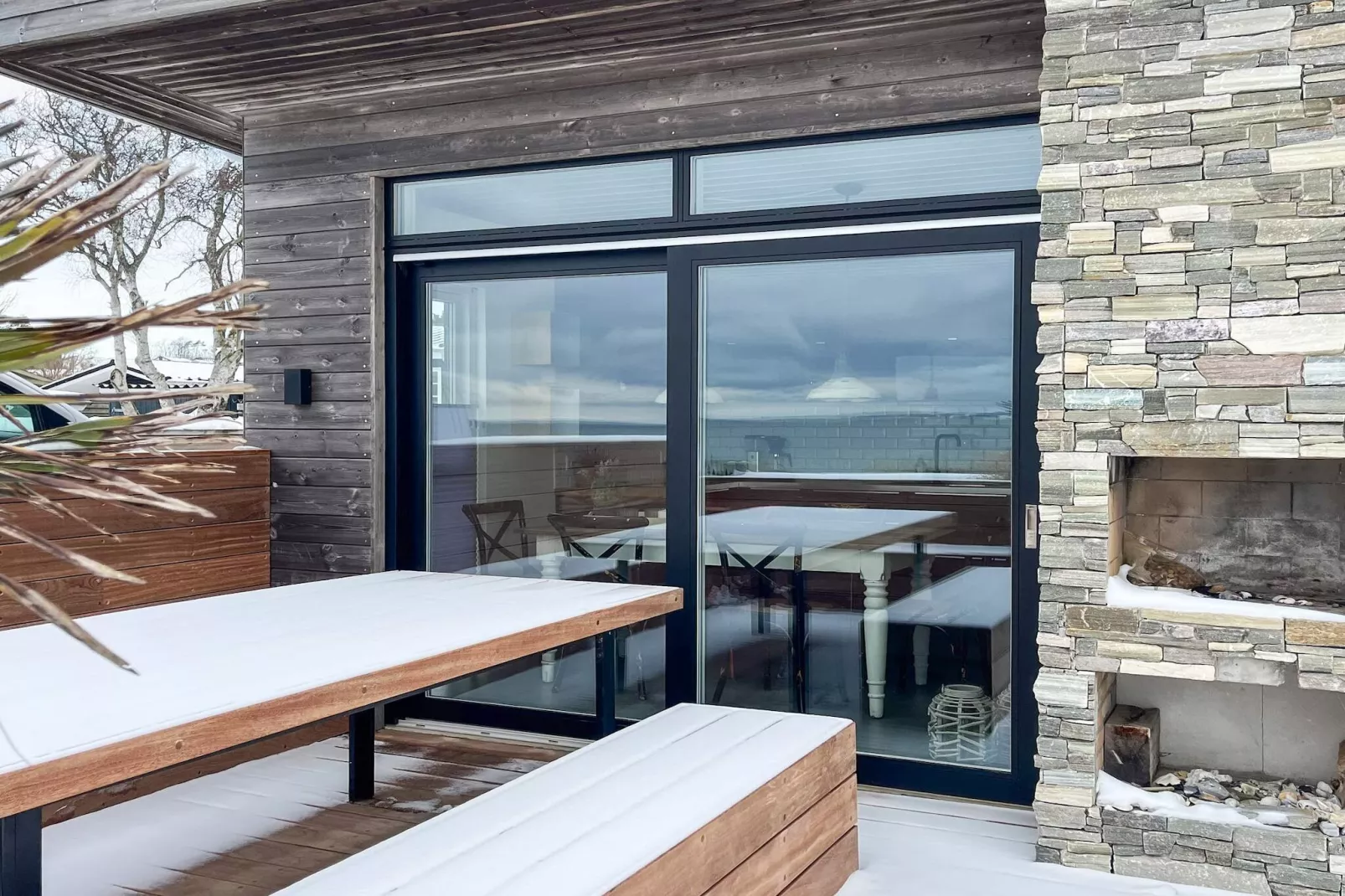 4 Sterne Ferienhaus in Rønde-Aussicht