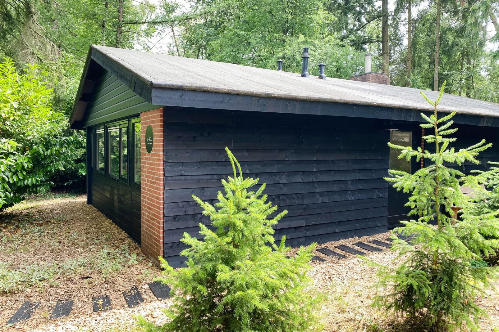 Dutch Cabin Houses C67-Außenbereich Sommer