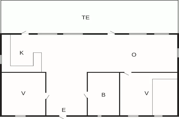 4 Sterne Ferienhaus in VAXHOLM - Grundriss