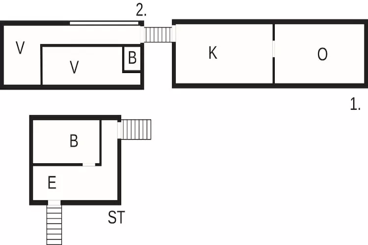 Maison de vacances pour 3 a STRÄNGNÄS - Plan