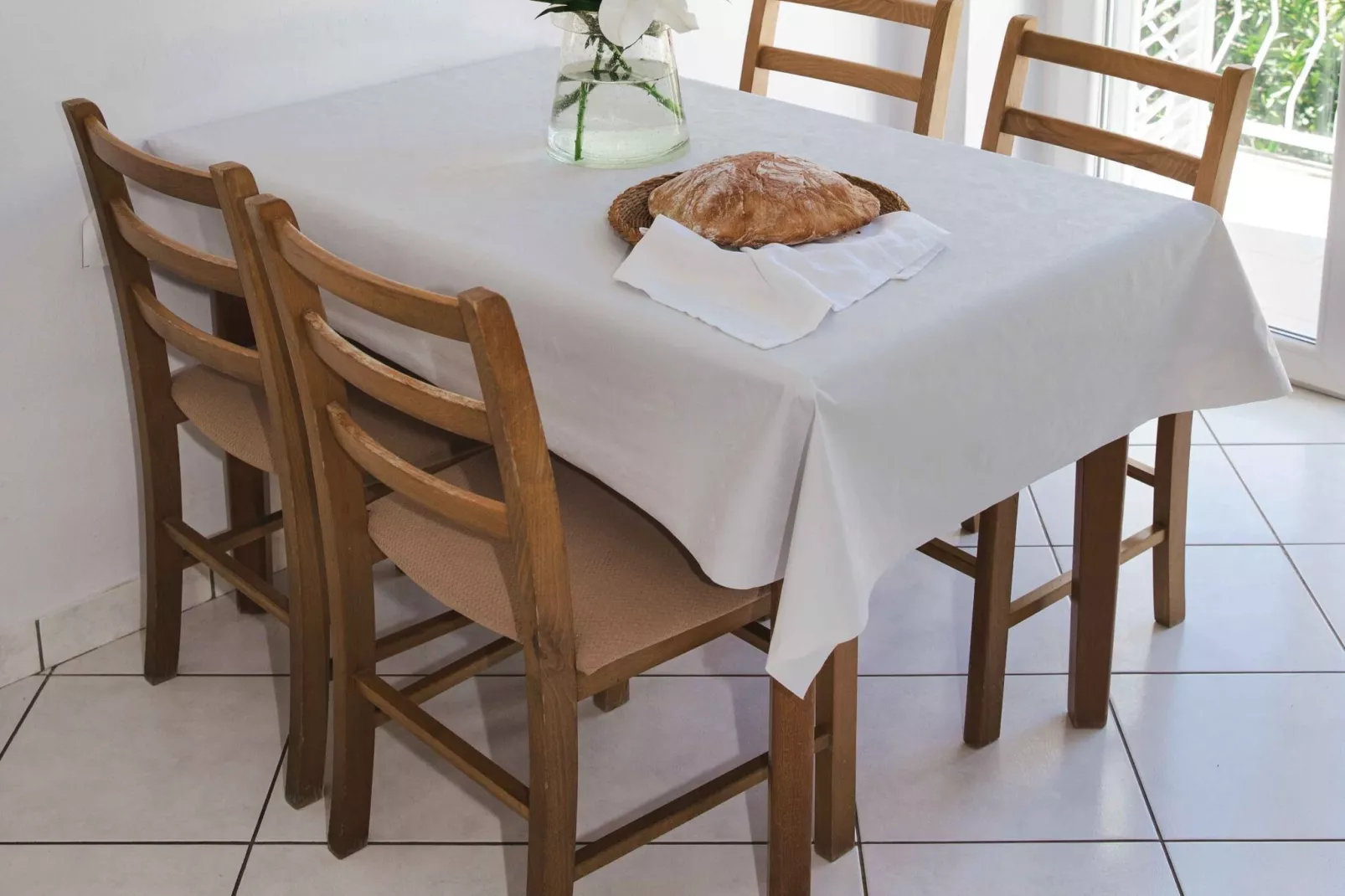 Apartments Bonavista - Superior Two Bedroom Apartment with Balcony and Sea View (A1)-Dining room