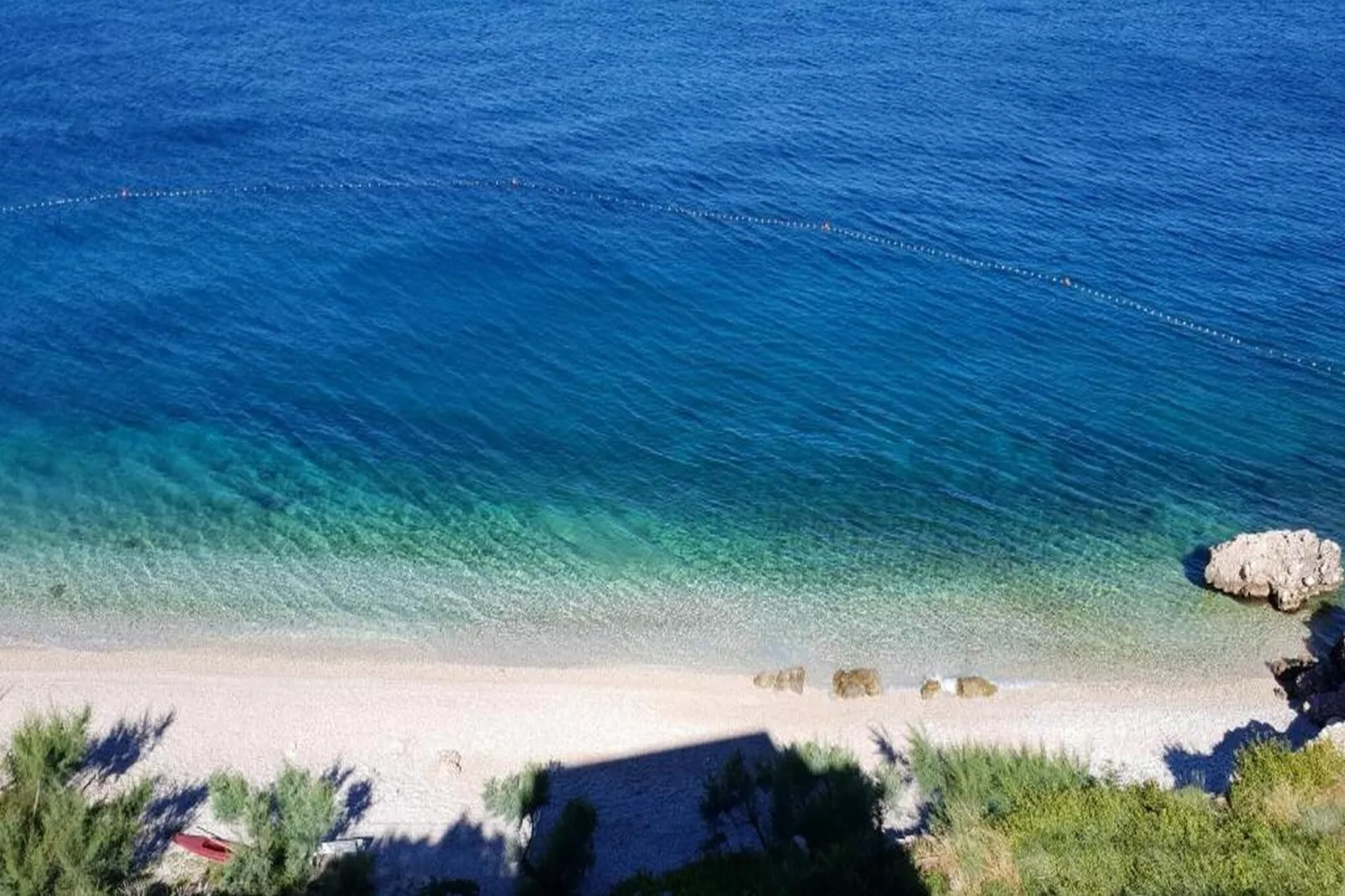 Apartments Jereb - One Bedroom Apartment with Balcony and Sea View (Sanda)-Ambiente