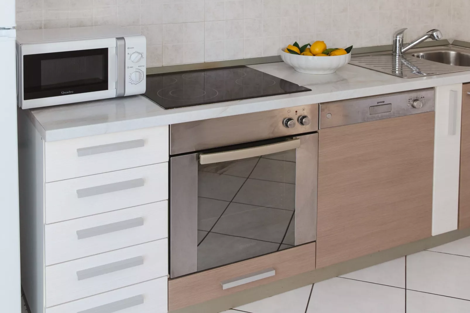 Apartments Bonavista - Superior Two Bedroom Apartment with Balcony and Sea View (A1)-Kitchen