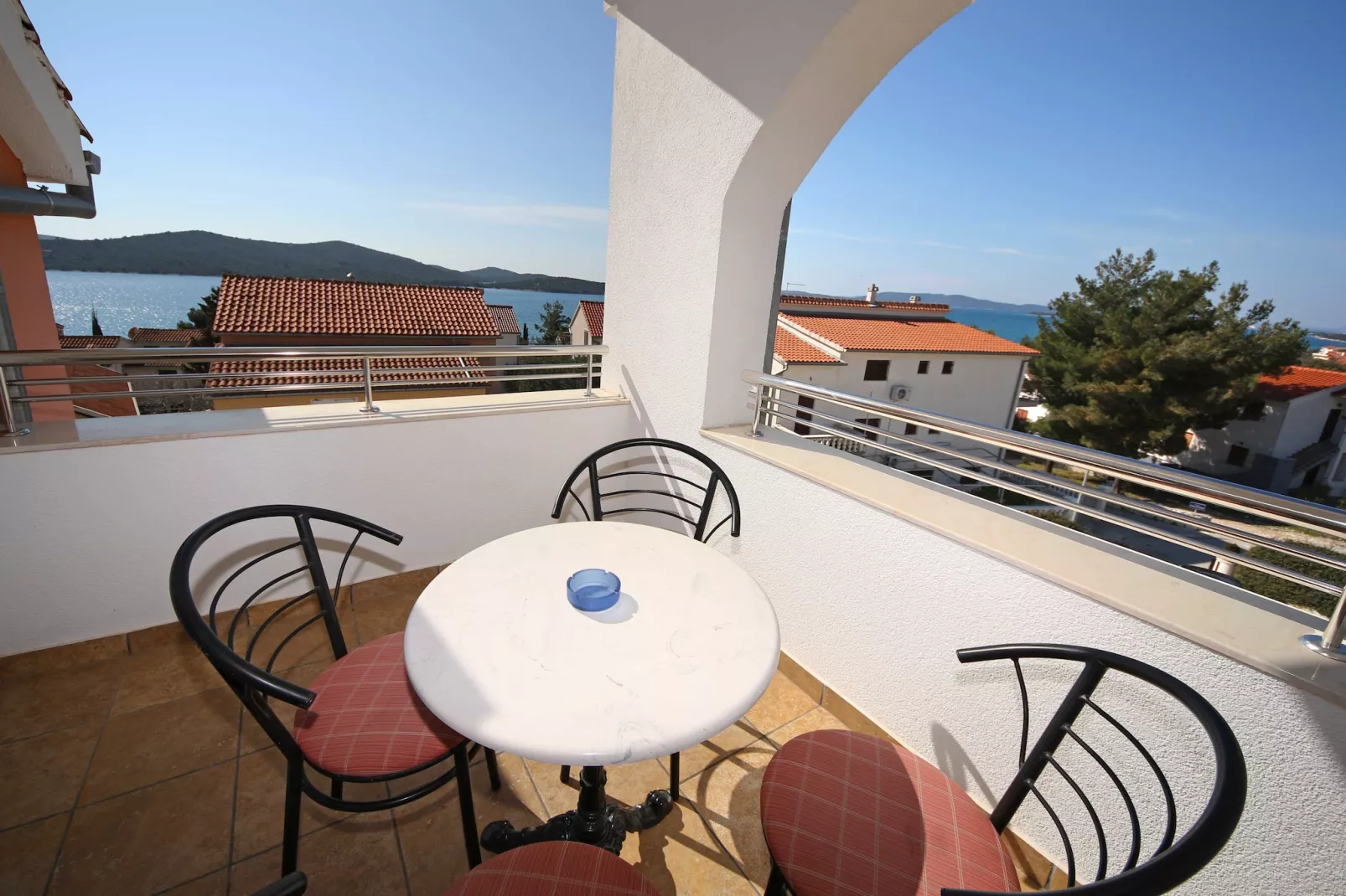 Apartments & Rooms Villa Petra - Double Room (S3) - Terrace balcony