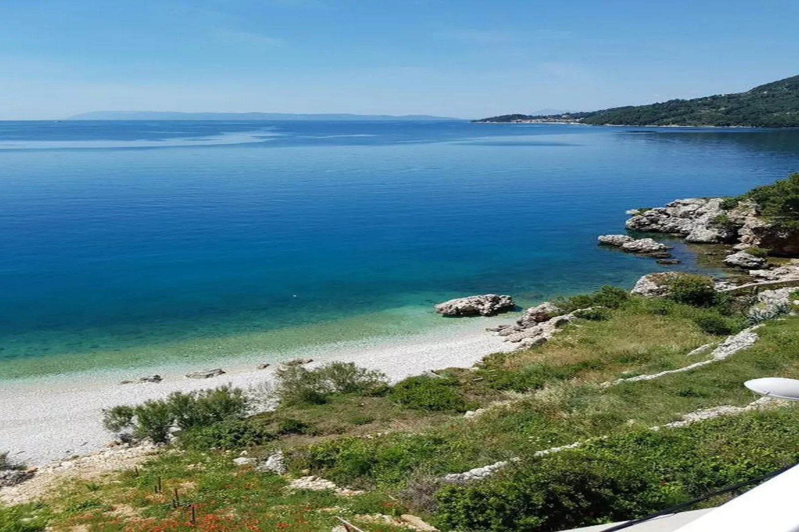 Apartments Jereb - One Bedroom Apartment with Balcony and Sea View (Sanda)-Ambiente