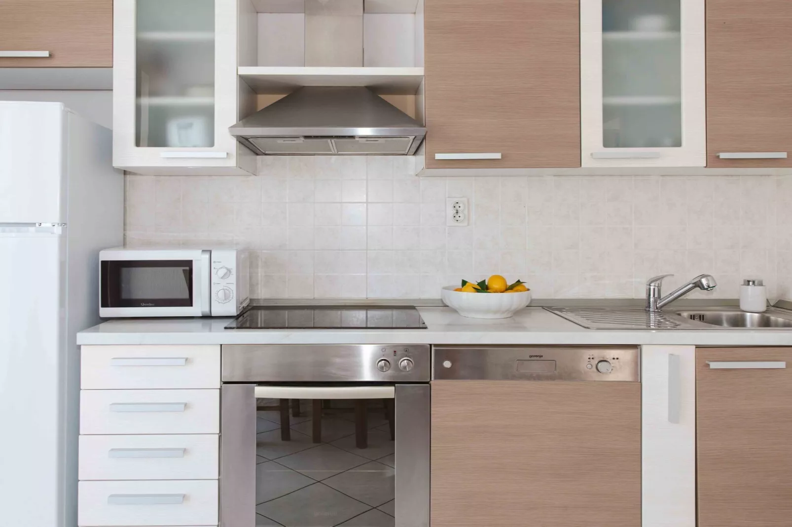 Apartments Bonavista - Superior Two Bedroom Apartment with Balcony and Sea View (A1)-Kitchen