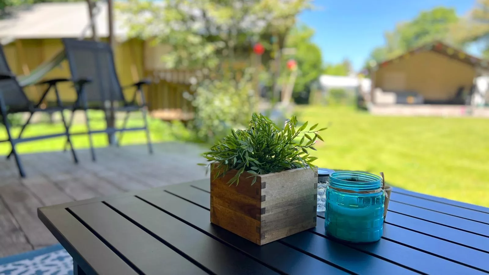 De Krekel-Terrasse/Balkon