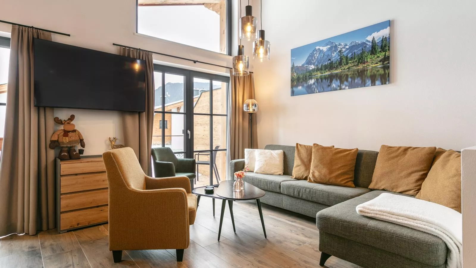 Tauernlodge Eben A4 - Wohnzimmer