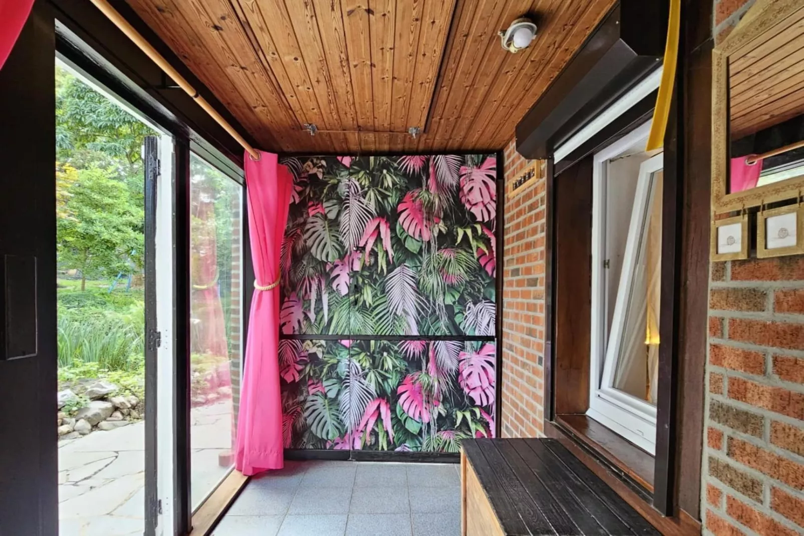 La Fermette du trône-Terrasse / balcon