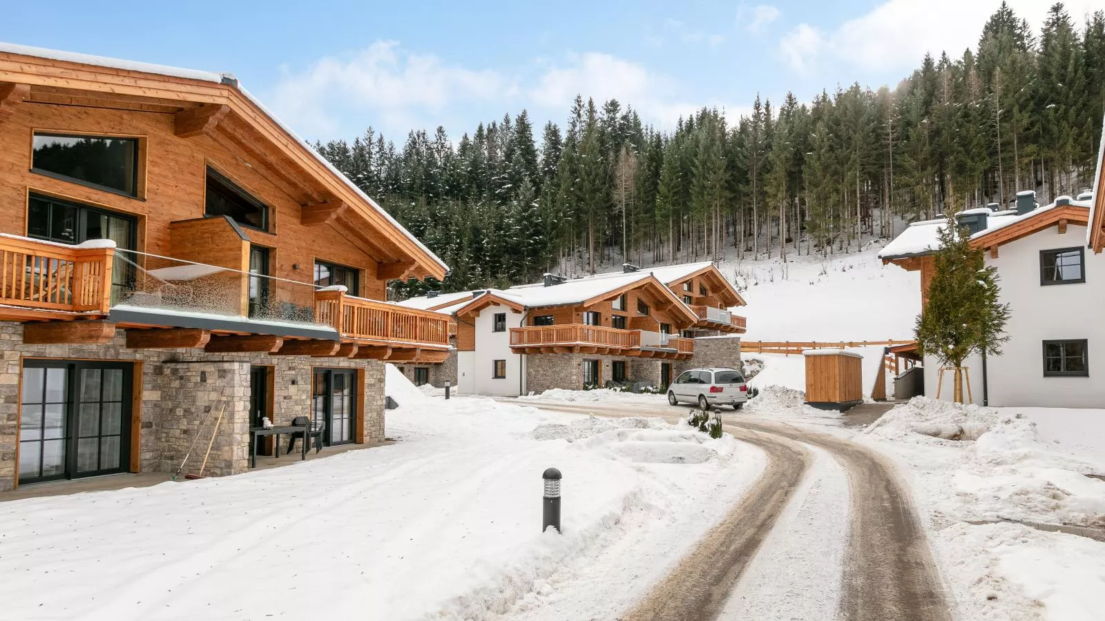 Tauernlodge Eben A4 - Außenbereich Winter