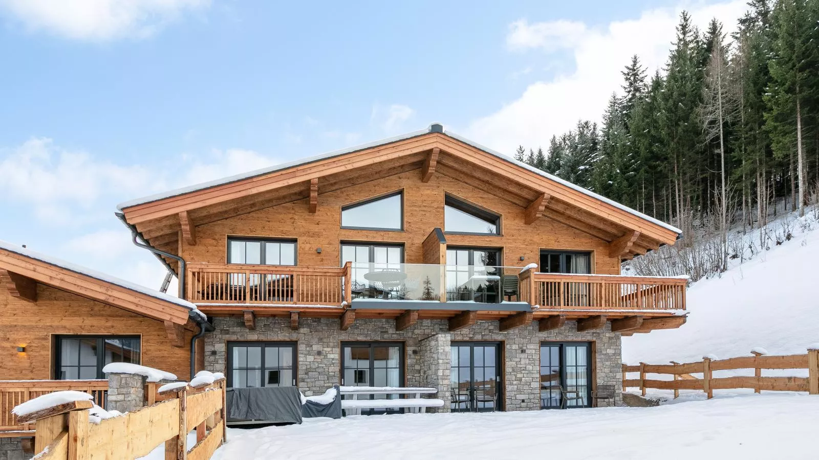 Tauernlodge Eben D3 Large-Exterior in winter