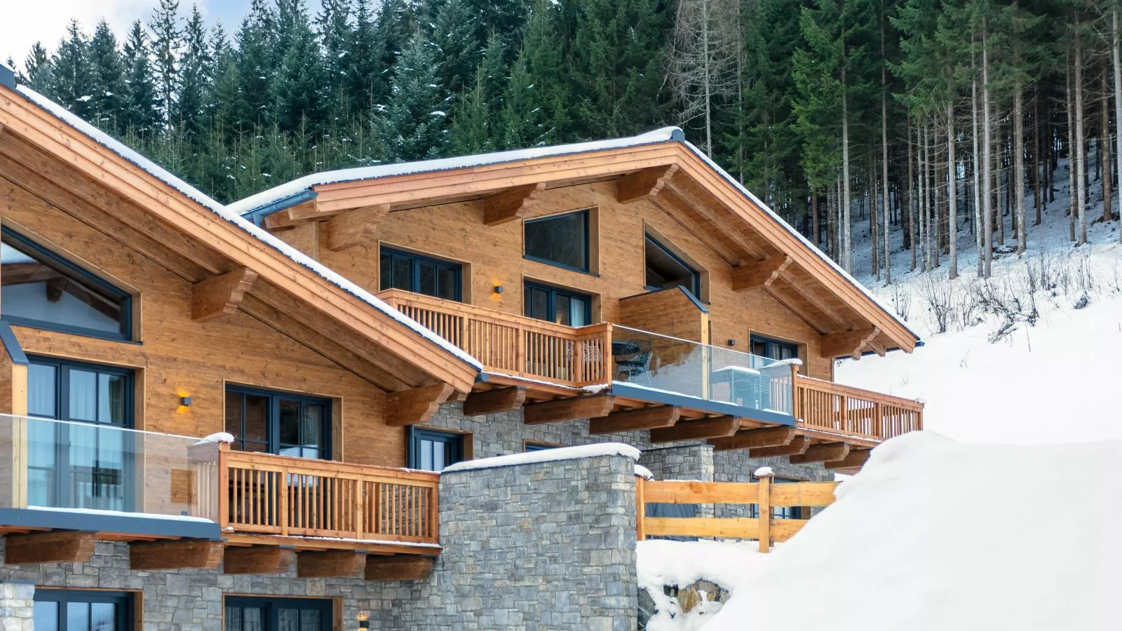 Tauernlodge Eben D3 Large-Exterior in winter