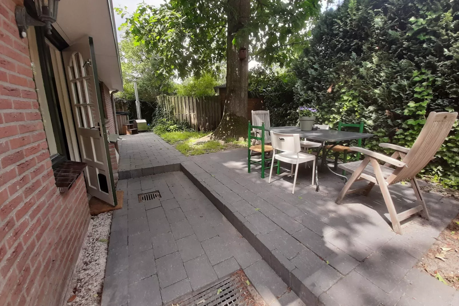 Boshuisje Voorthuizen-Terrace balcony