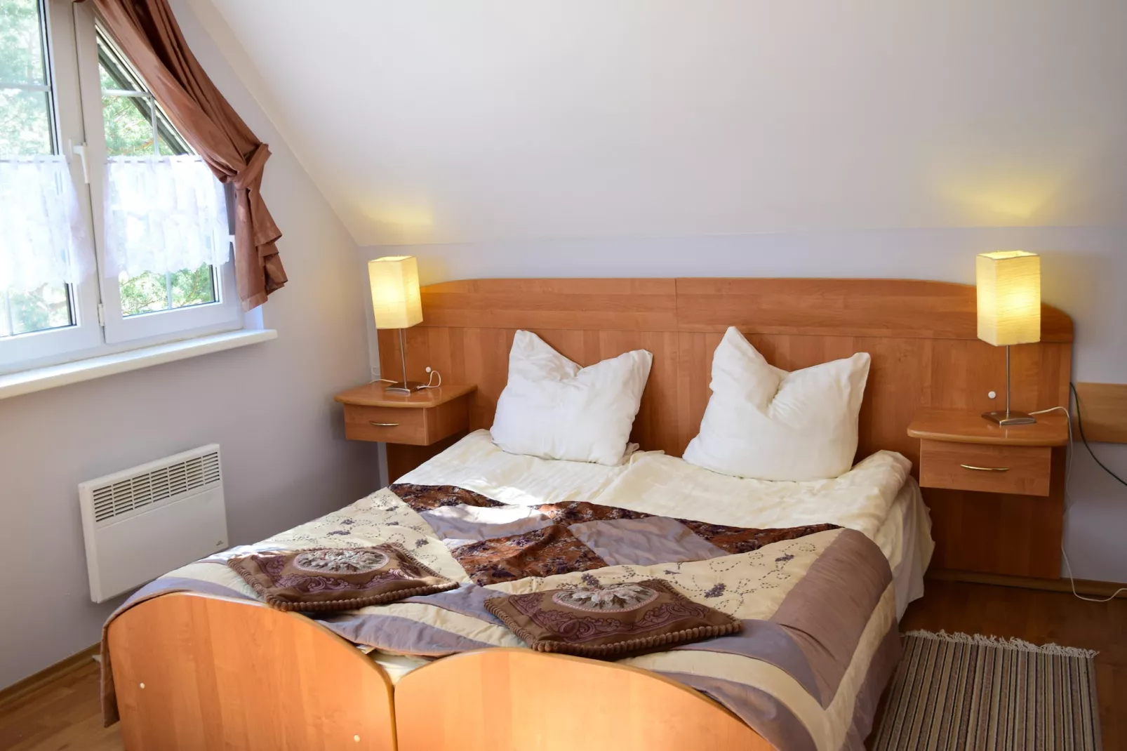 Piętrzowe domy wakacyjne w Rowach dla max 4 osób-Bedroom