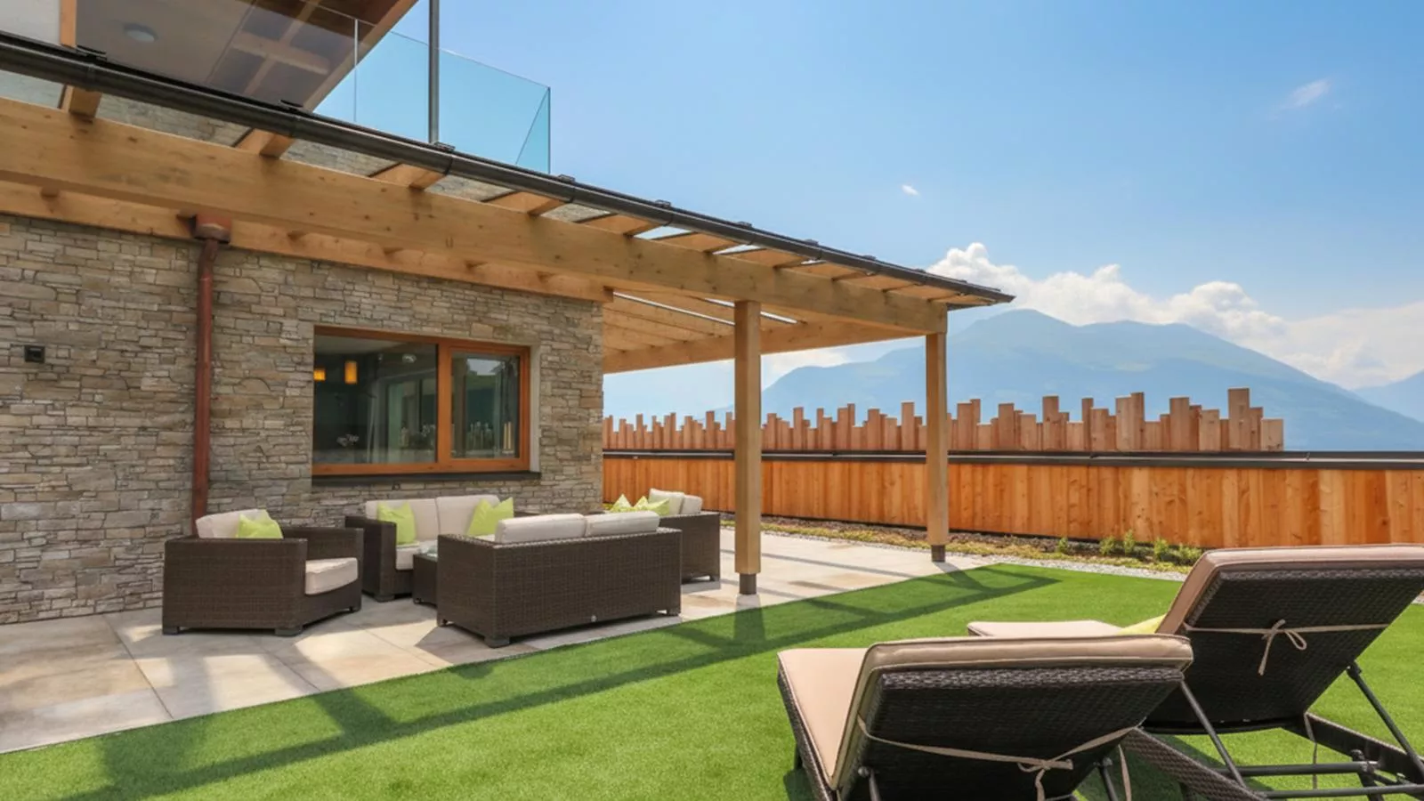 Kitzbüheler Alpenlodge Top A3 - Gardens in summer