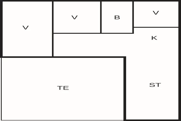 6 Personen Ferienhaus in Grevinge-By Traum - Grundriss