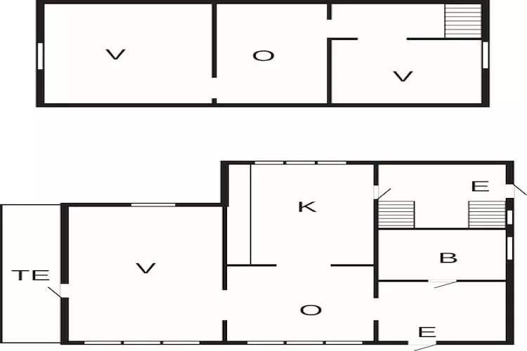 4 etoiles maison de vacances a BORRBY - Plan