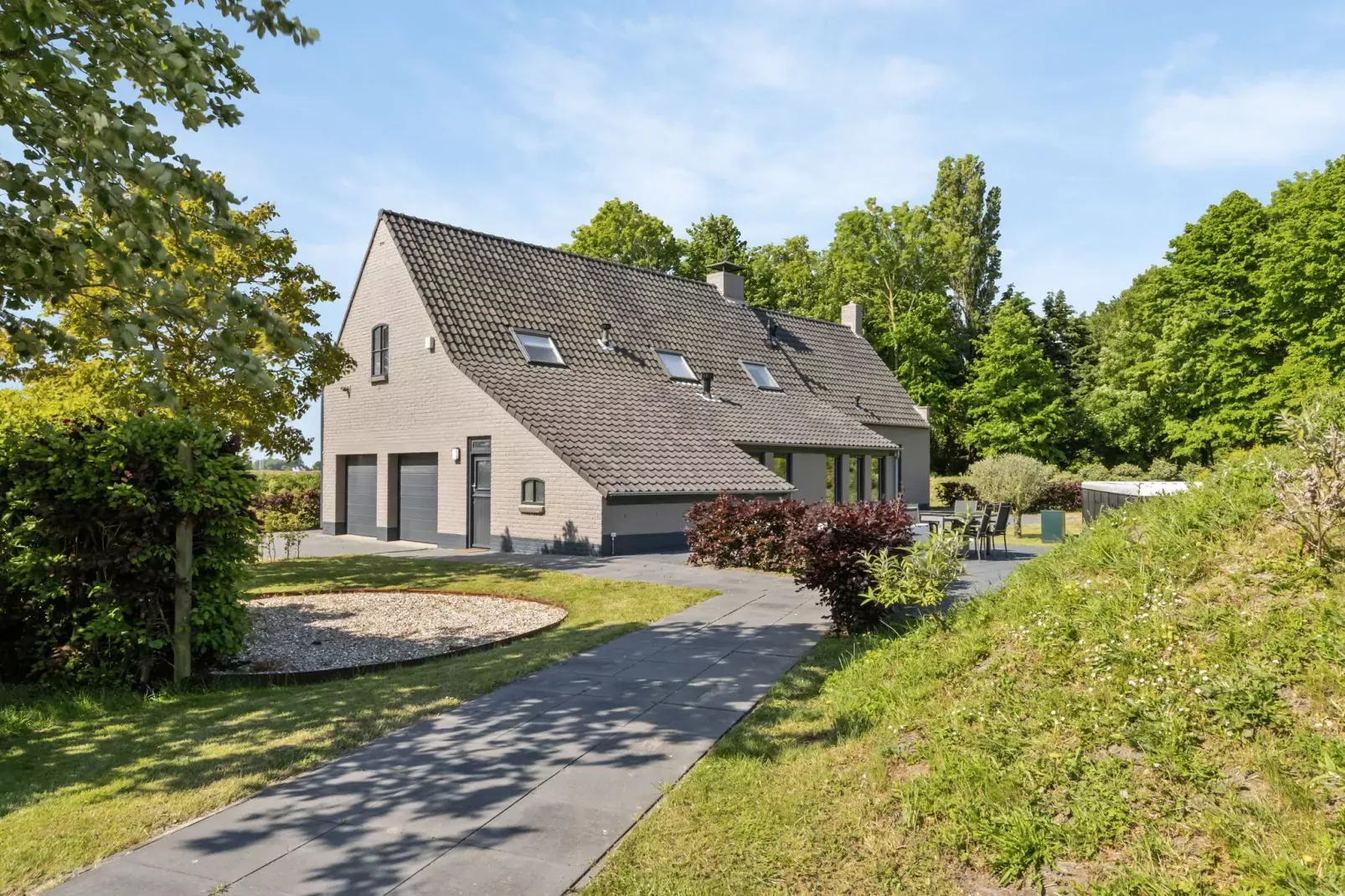 Langedijk 2 -10 persoons villa met sauna en spa extra kosten voor gebruik-Außenbereich Sommer