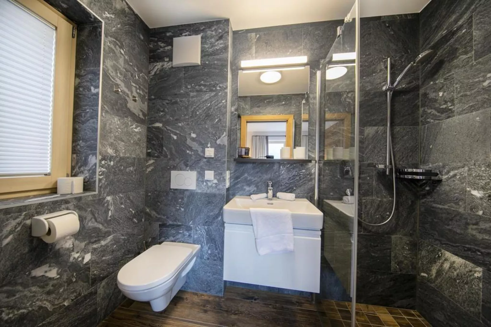 Nationalpark Chalet Schwarzes Hörndl - Badezimmer