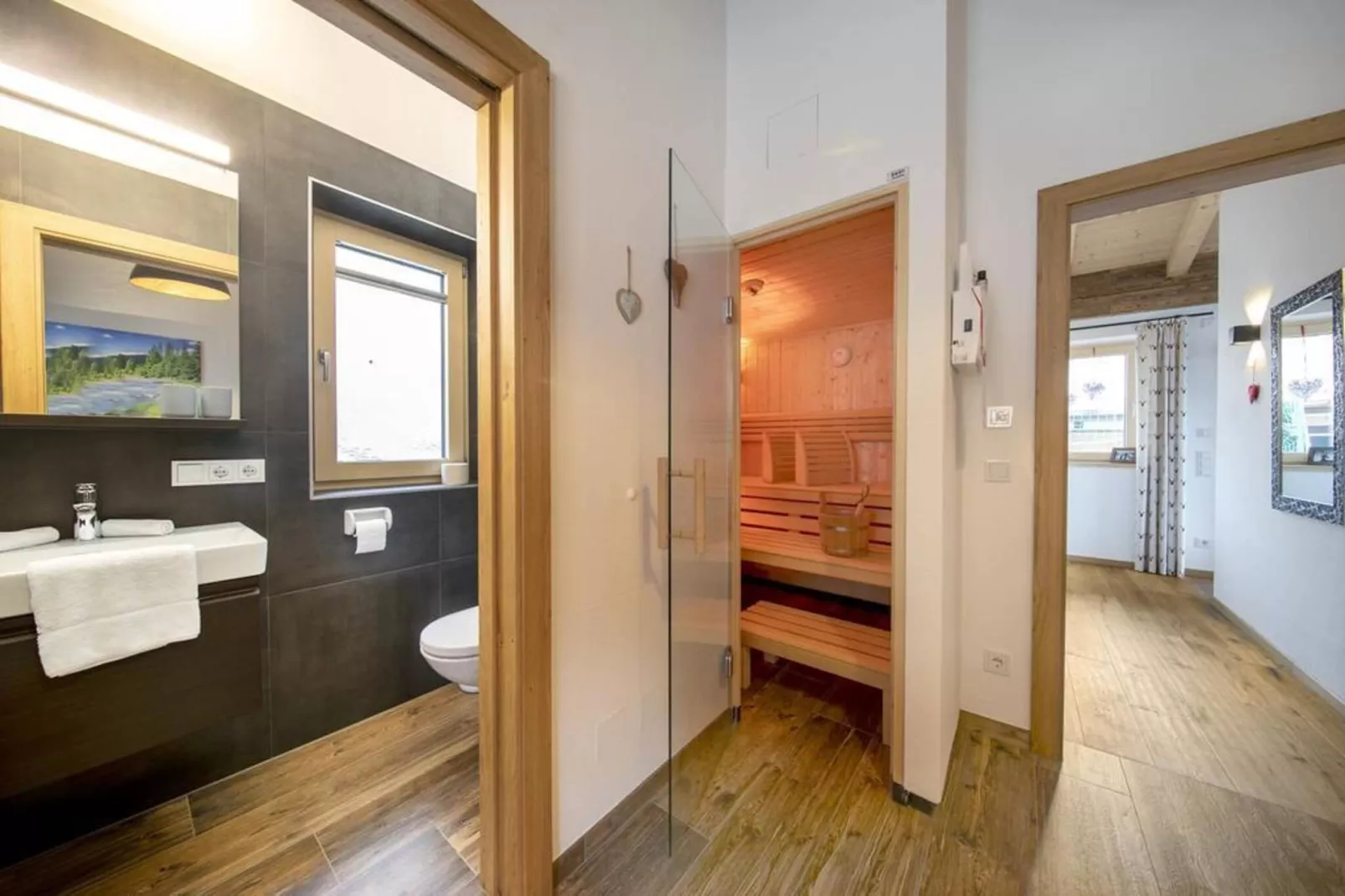 Nationalpark Chalet Schwarzes Hörndl - Badezimmer