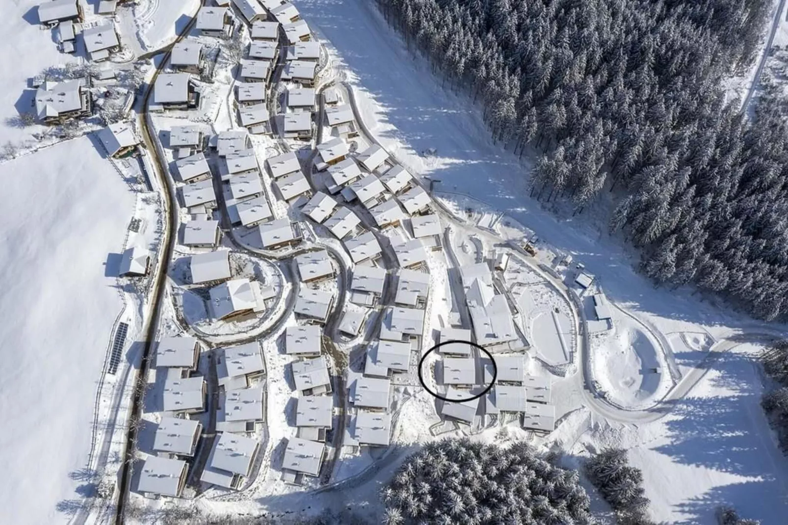 Nationalpark Chalet Schwarzes Hörndl - Gebiete Sommer 1 km