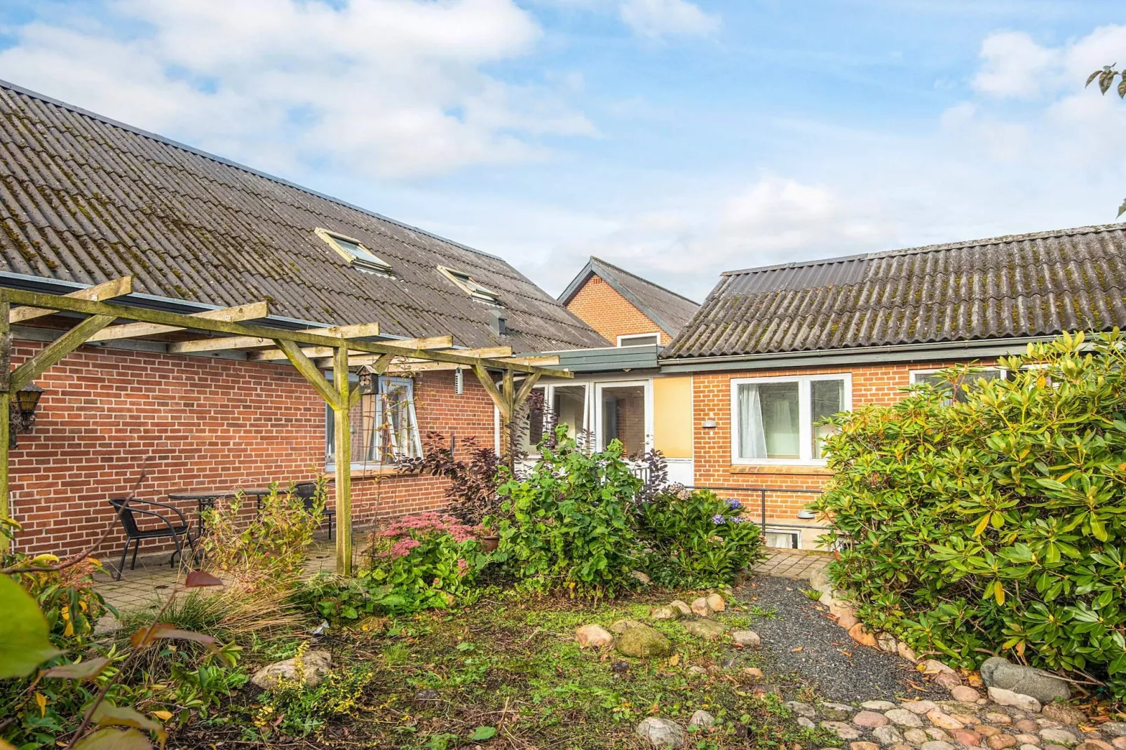12 Personen Ferienhaus in Bording - Aussicht
