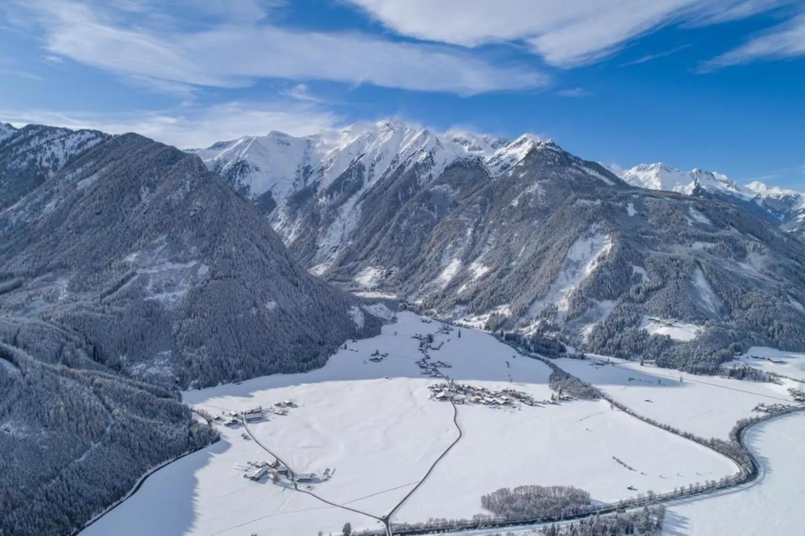 Nationalpark Chalet Schwarzes Hörndl - Gebiet Winter 1 km