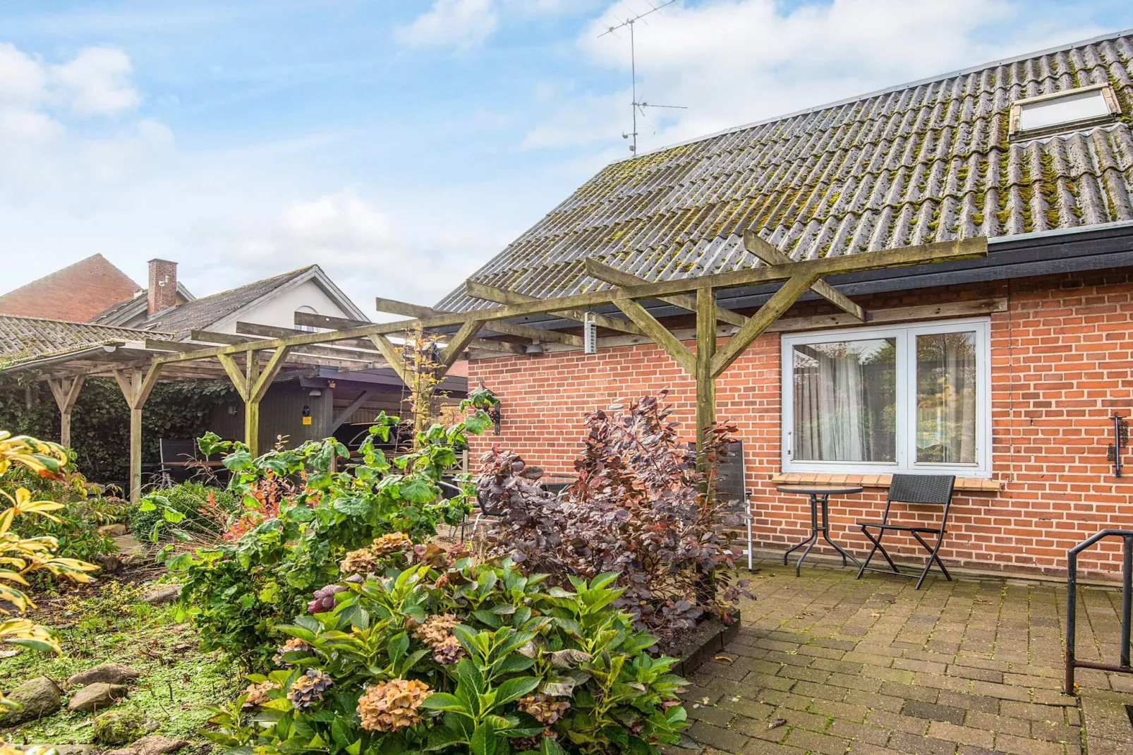 12 Personen Ferienhaus in Bording - Aussicht