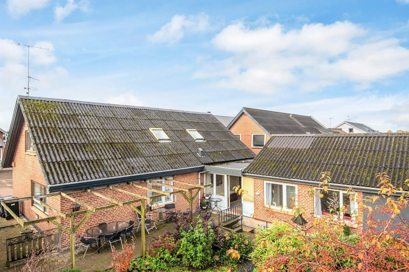 12 Personen Ferienhaus in Bording - Aussicht