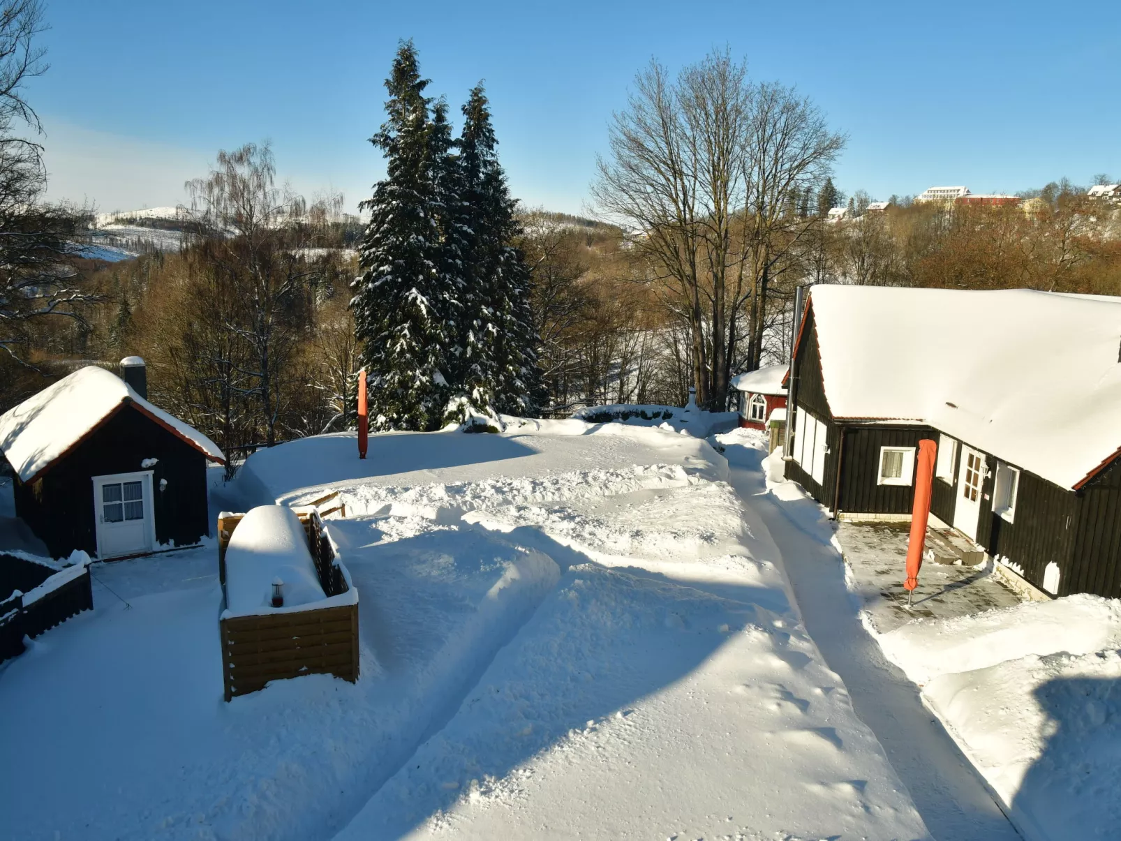 Wohnung in Hohegeiß mit Grill und Garten - Outside