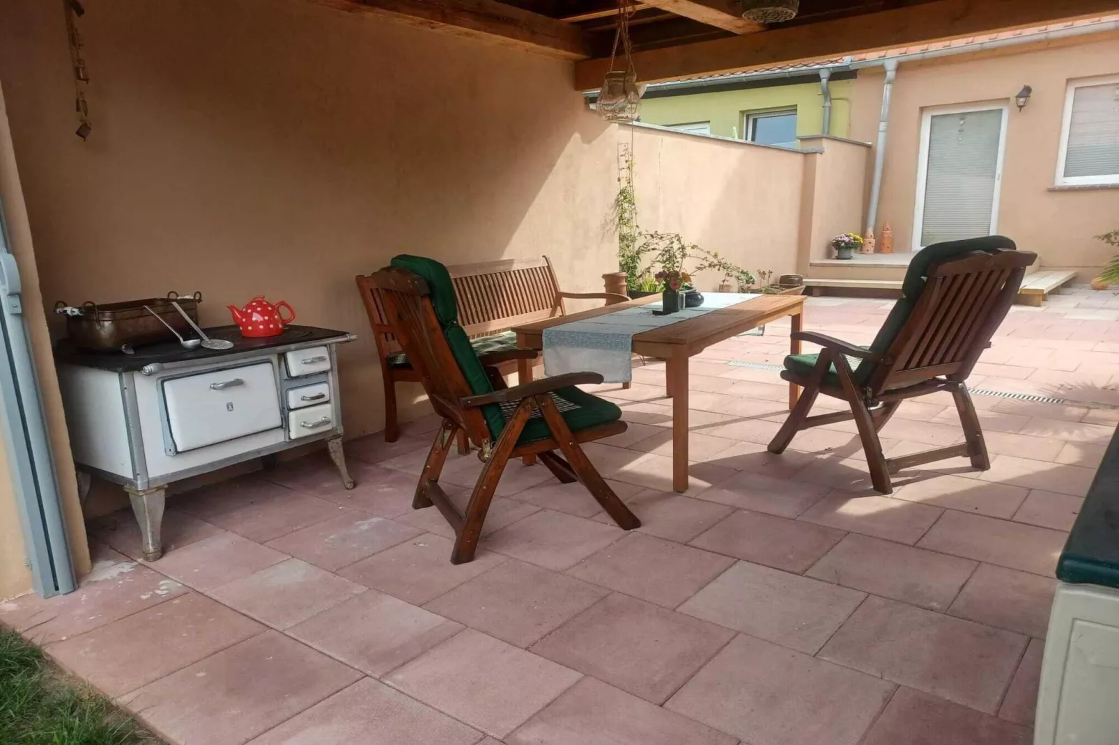 Ferienwohnung Brandenburg - Ziesar - Terrace balcony