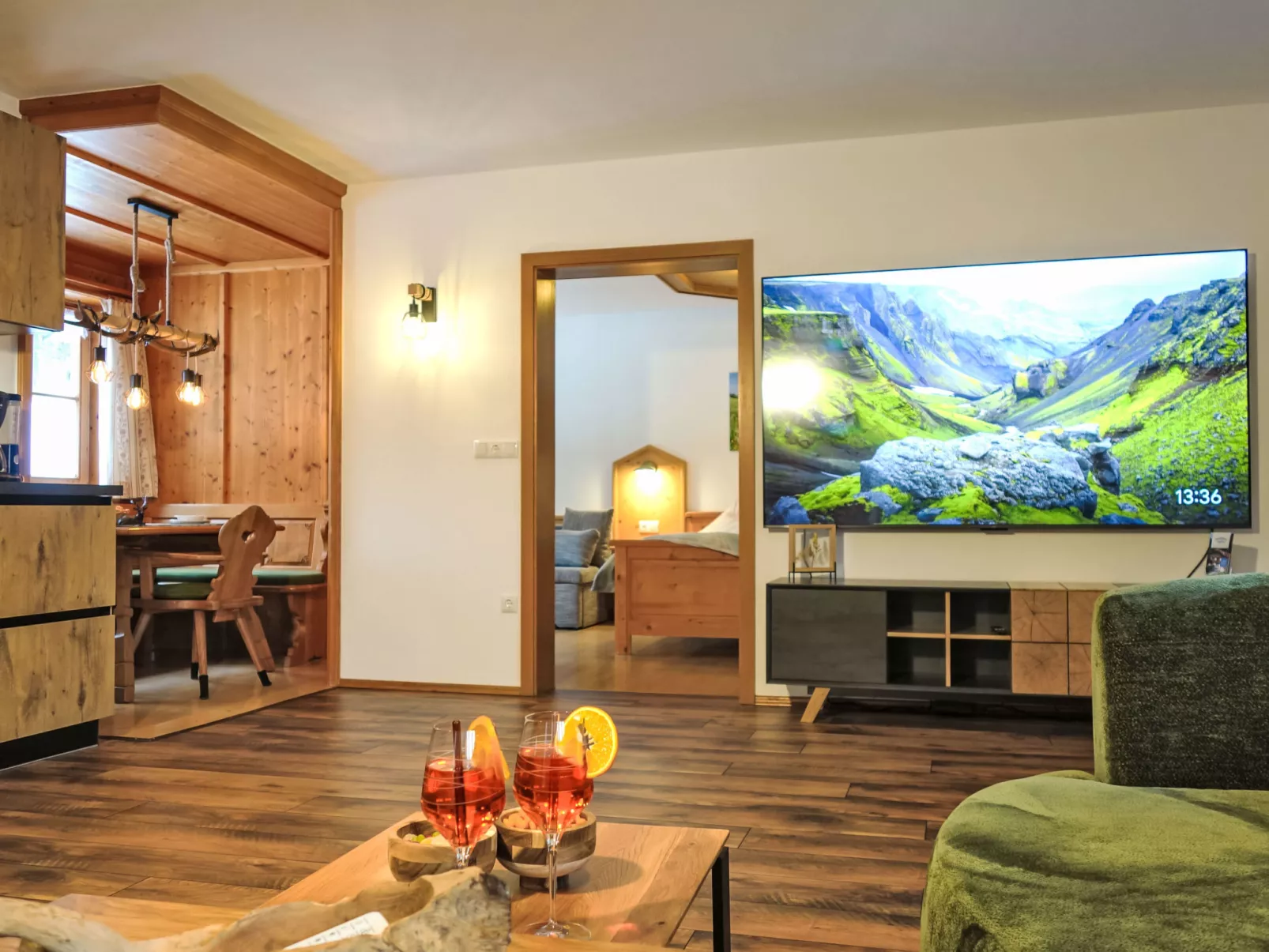 Große Wohnung in Berchtesgaden mit Terrasse - Drinnen