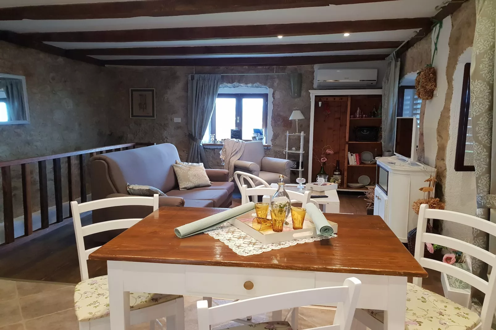 Holiday home Iva - Lovran Dobrec - ca 80 qm für 4 Pers - Salle à manger