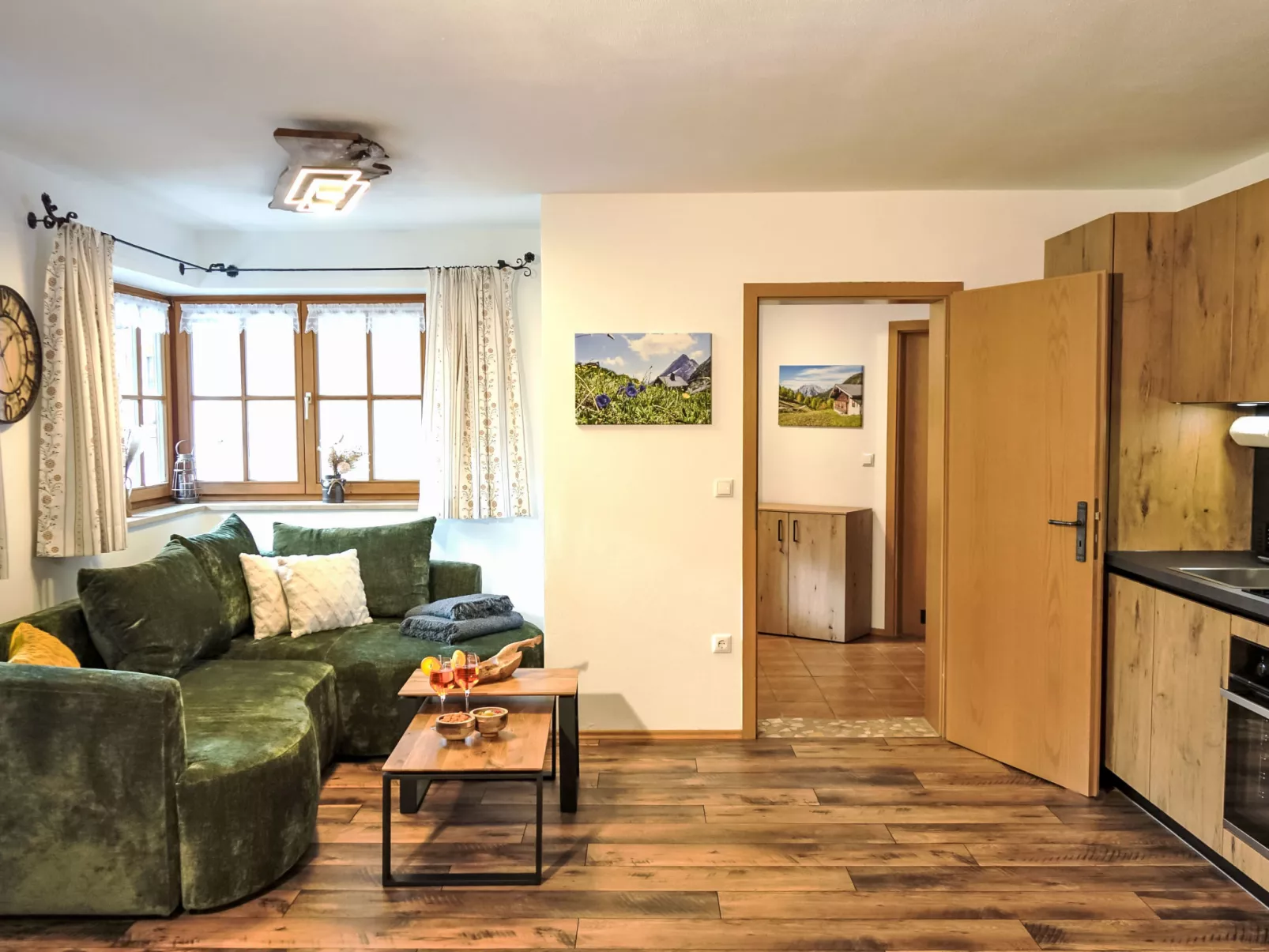 Große Wohnung in Berchtesgaden mit Terrasse - Drinnen