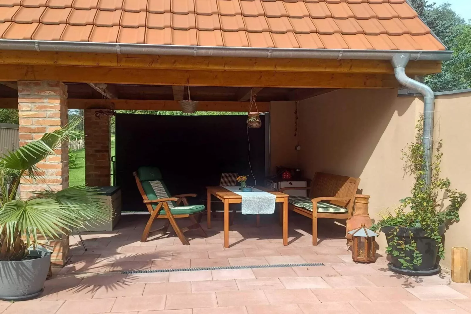 Ferienwohnung Brandenburg - Ziesar - Terrace balcony