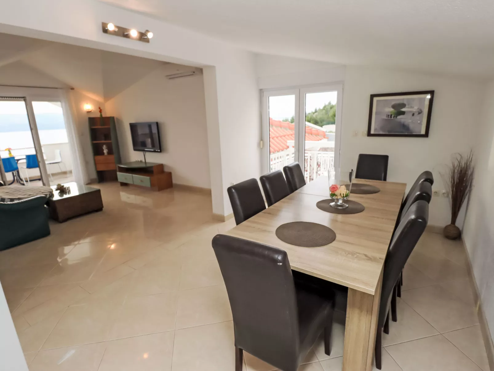 Villa Martina Matea große Villa mit beheiztem Pool - Dedans