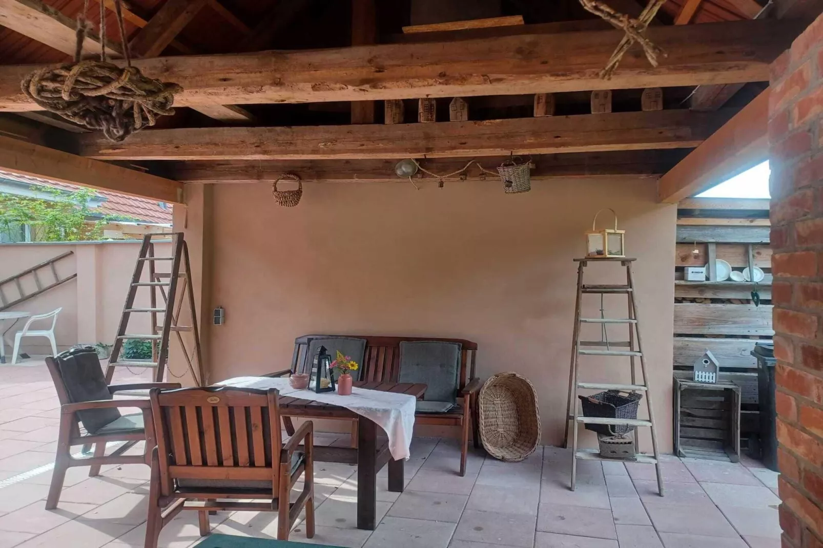 Ferienwohnung Brandenburg - Ziesar - Terrace balcony