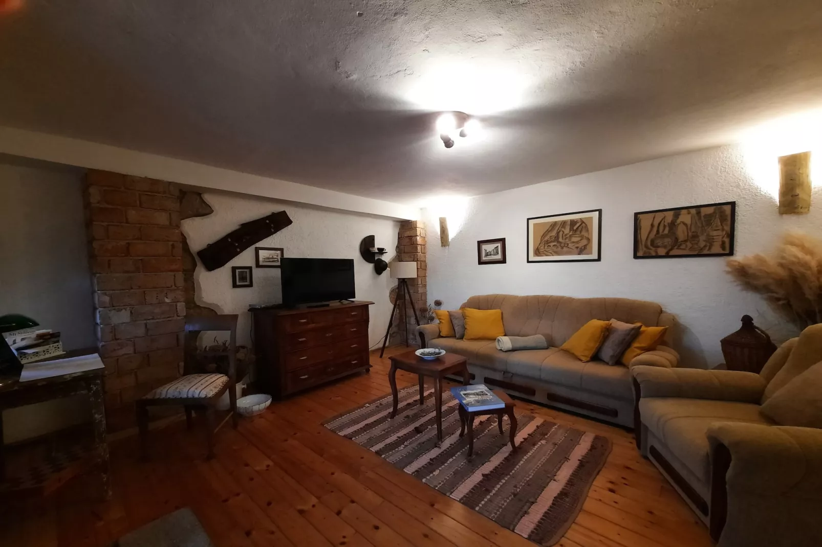 Holiday home Mikleus in Lovrec - Dobrec - ca 113 qm für 4 Erw 2 Kinder max 11 J - Salon