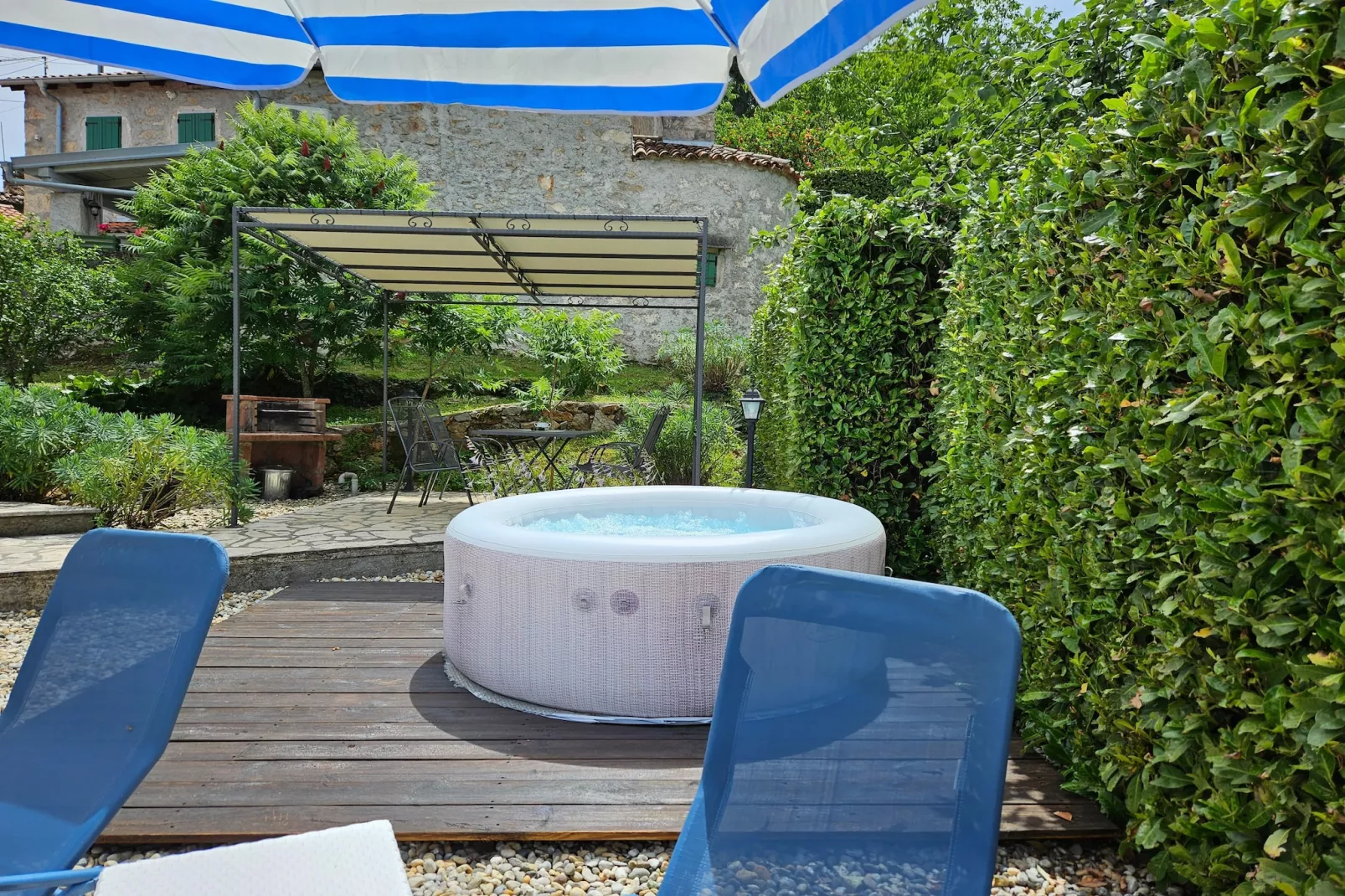 Holiday home Iva - Lovran Dobrec - ca 80 qm für 4 Pers - Jardins en été