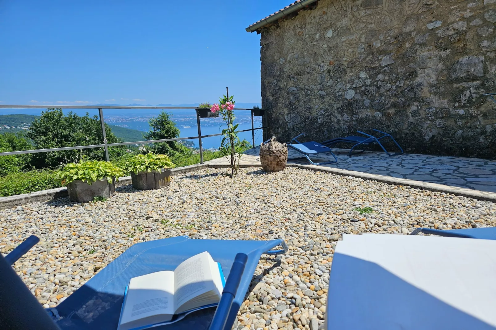 Holiday home Iva - Lovran Dobrec - ca 80 qm für 4 Pers - Vue d'été