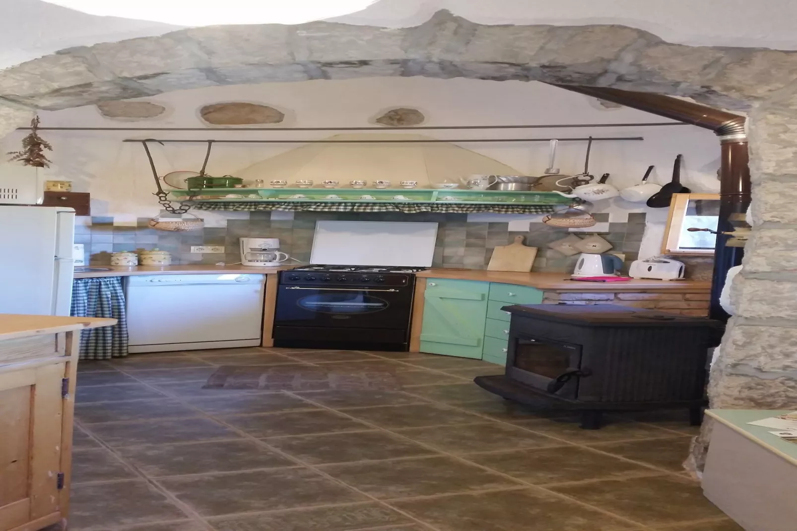 Holiday home Mikleus in Lovrec - Dobrec - ca 113 qm für 4 Erw 2 Kinder max 11 J - Cuisine