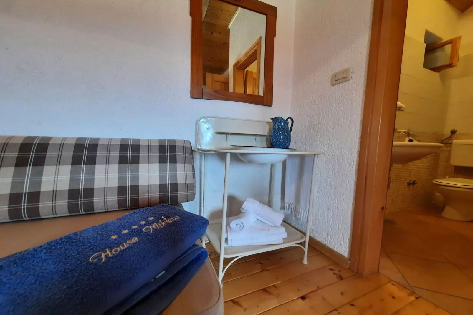 Holiday home Mikleus in Lovrec - Dobrec - ca 113 qm für 4 Erw 2 Kinder max 11 J - Salle de bain