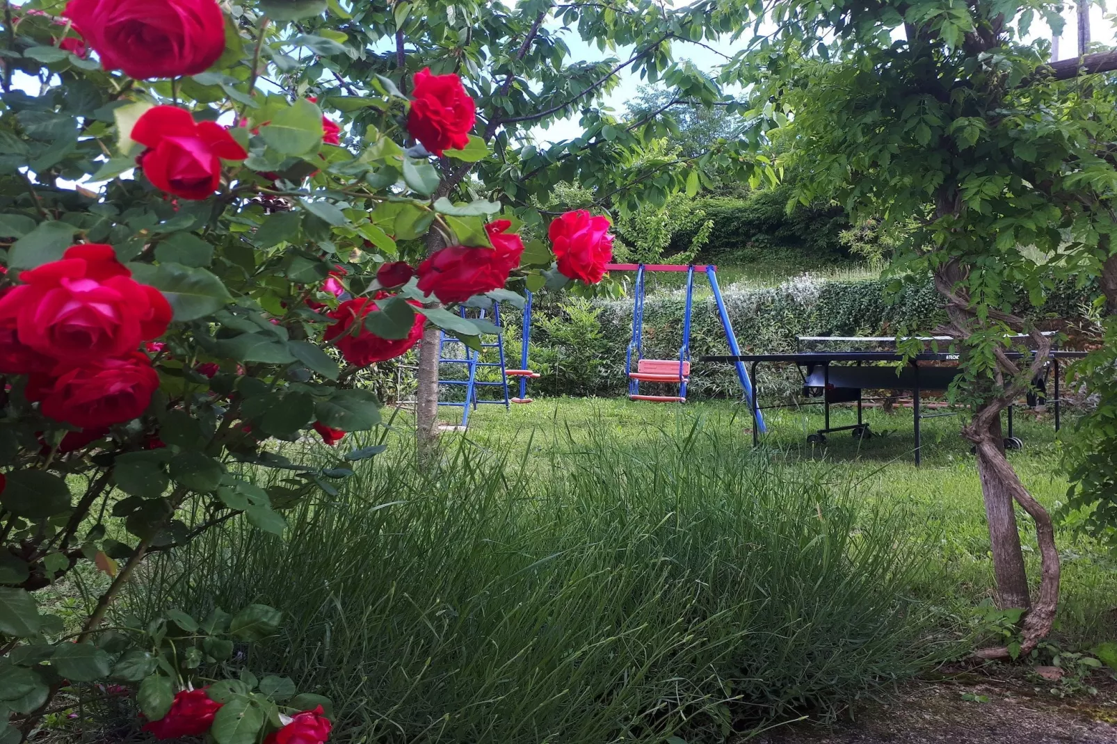 Holiday home Mikleus in Lovrec - Dobrec - ca 113 qm für 4 Erw 2 Kinder max 11 J - Jardins en été