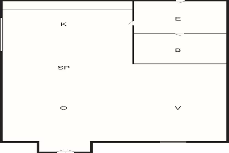 Maison de vacances pour 4 a Hejls - Plan