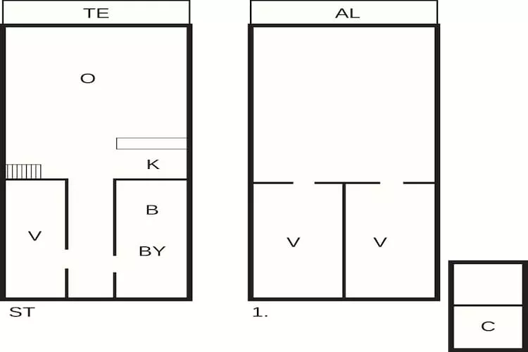 4 etoiles maison de vacances a Højby - Plan