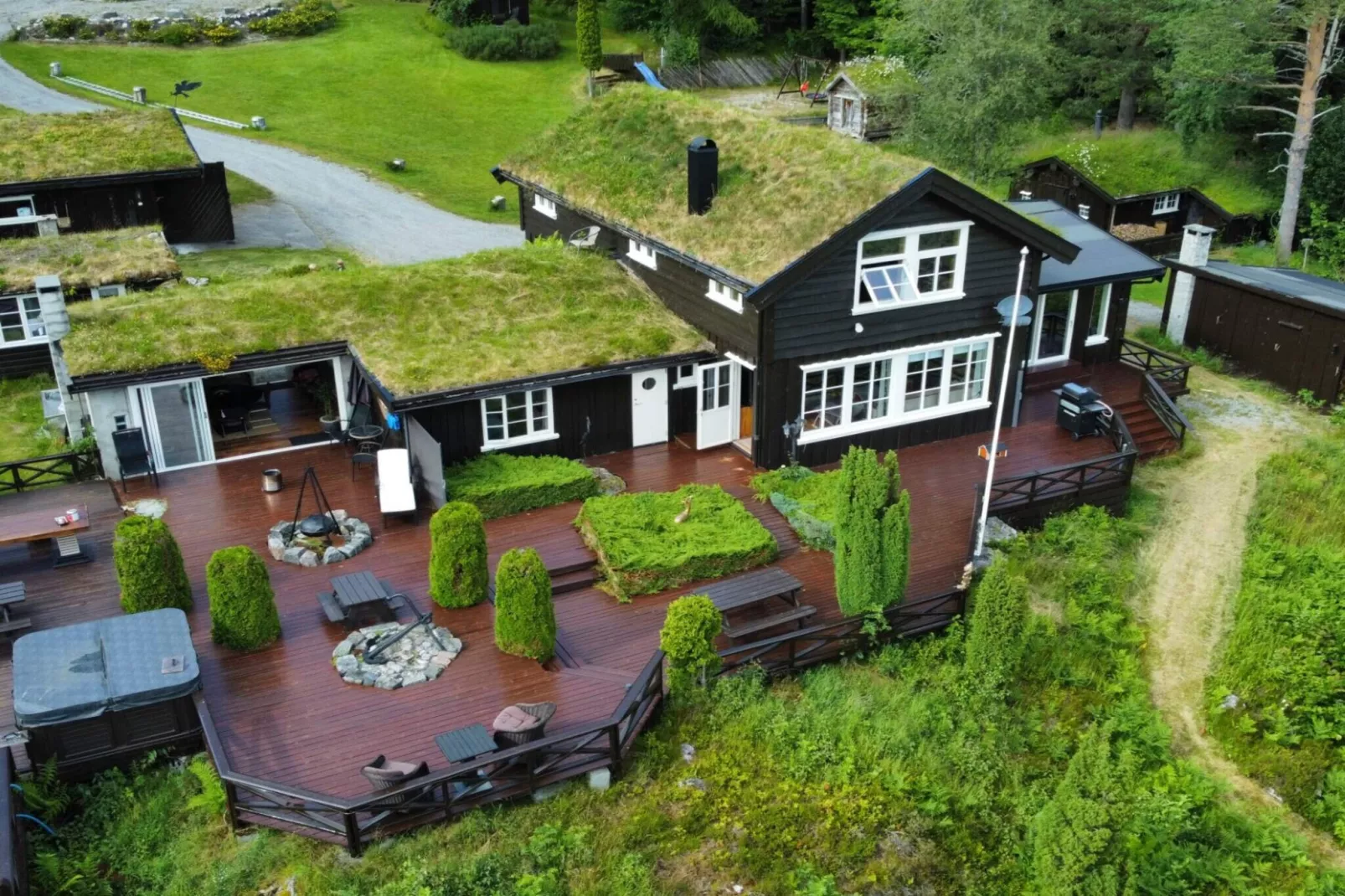 Maison de vacances pour 14 a Meisingset - Extérieur