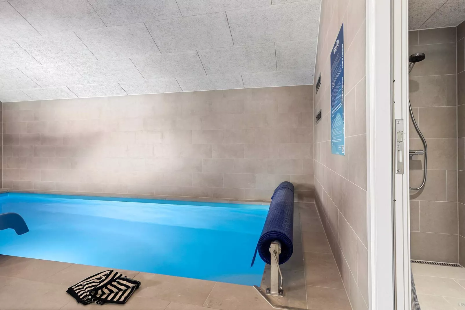 5 Sterne Ferienhaus in Idestrup - Schwimmbad