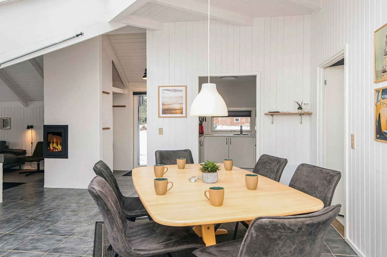 6 person holiday home in Vejers Strand - Indoor