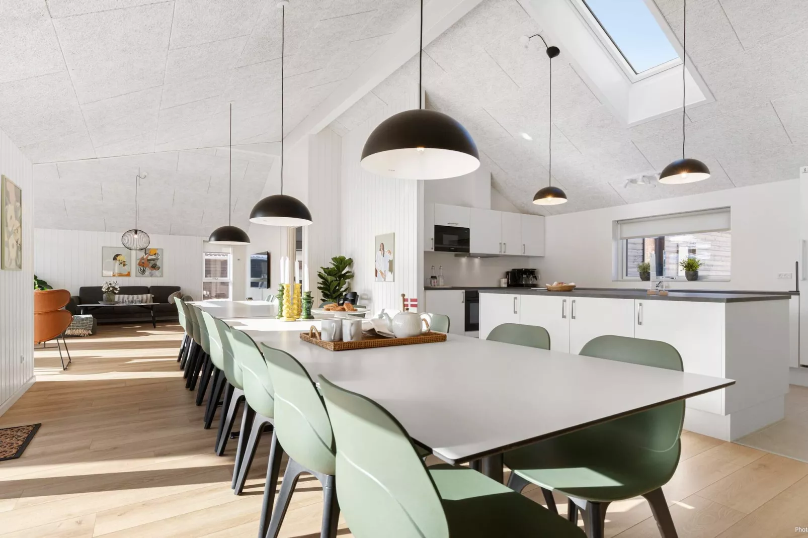 5 Sterne Ferienhaus in Glesborg - Innenbereich